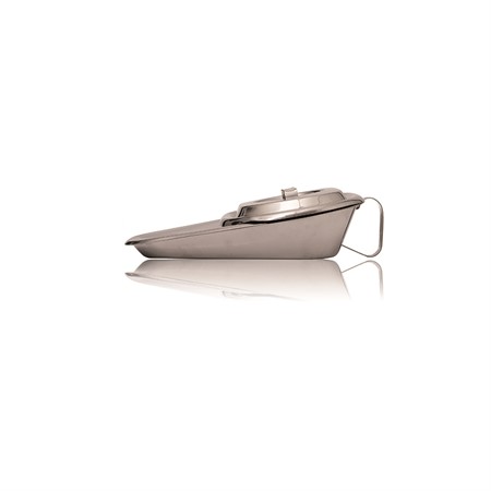 Slipper pan with handle
