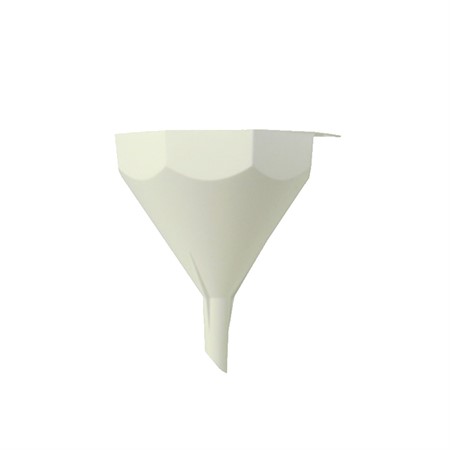 Funnel 13 cm, white PP